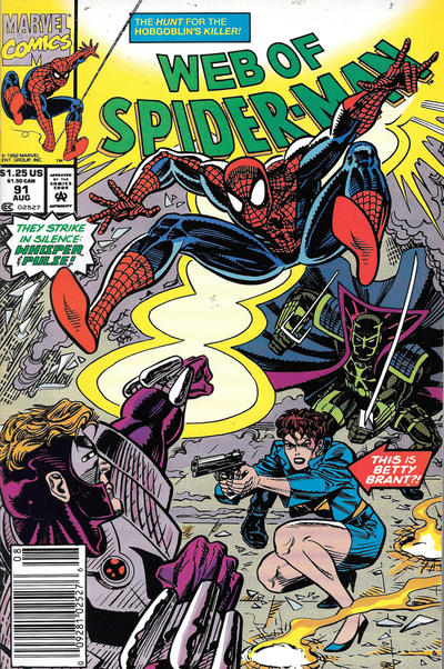 Web of Spider-Man #91 [Newsstand]-Good (1.8 – 3)