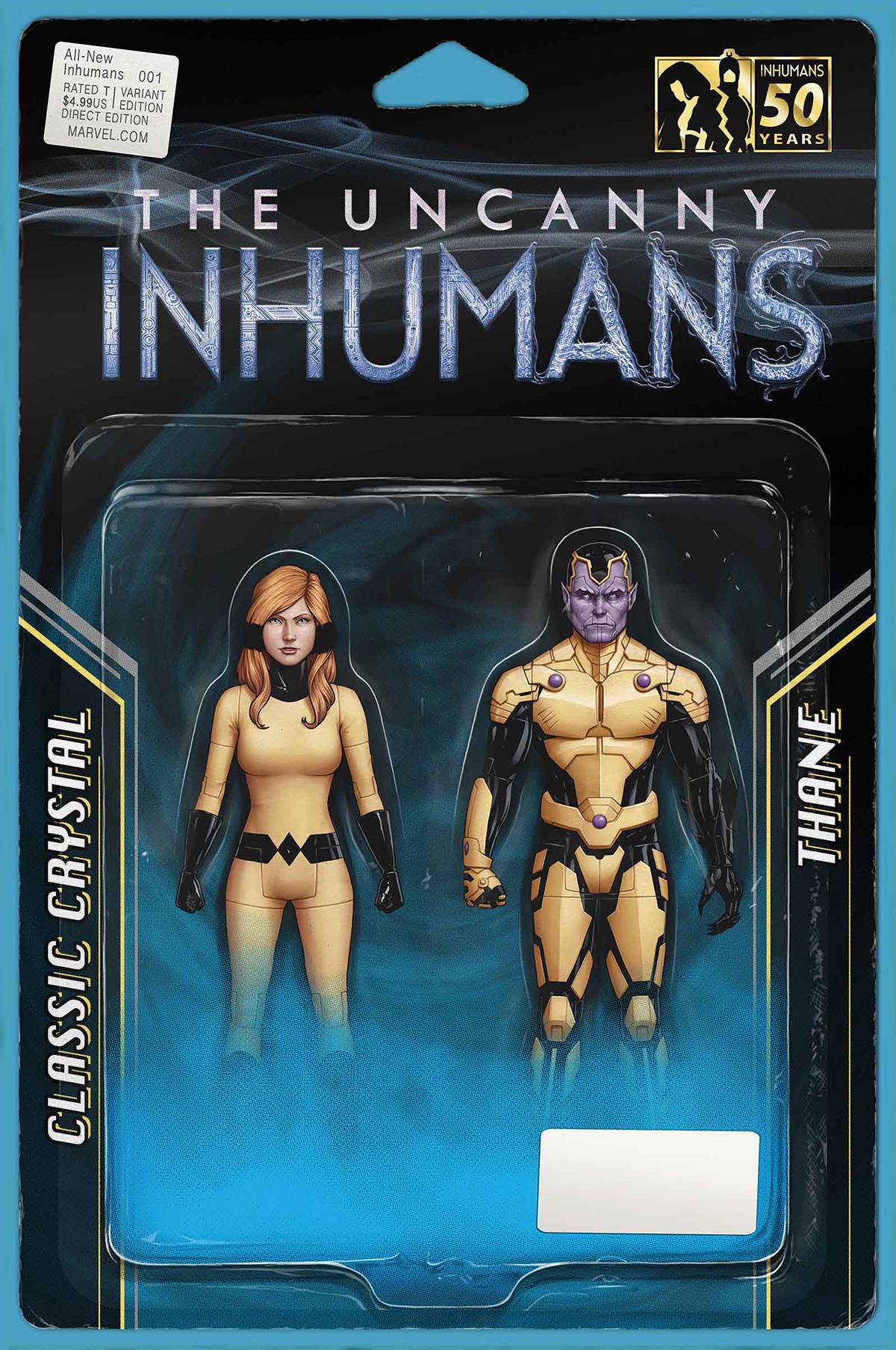 All-New Inhumans #1 (Christopher Action Figure Two-&#8203;pack Variant) (2015)