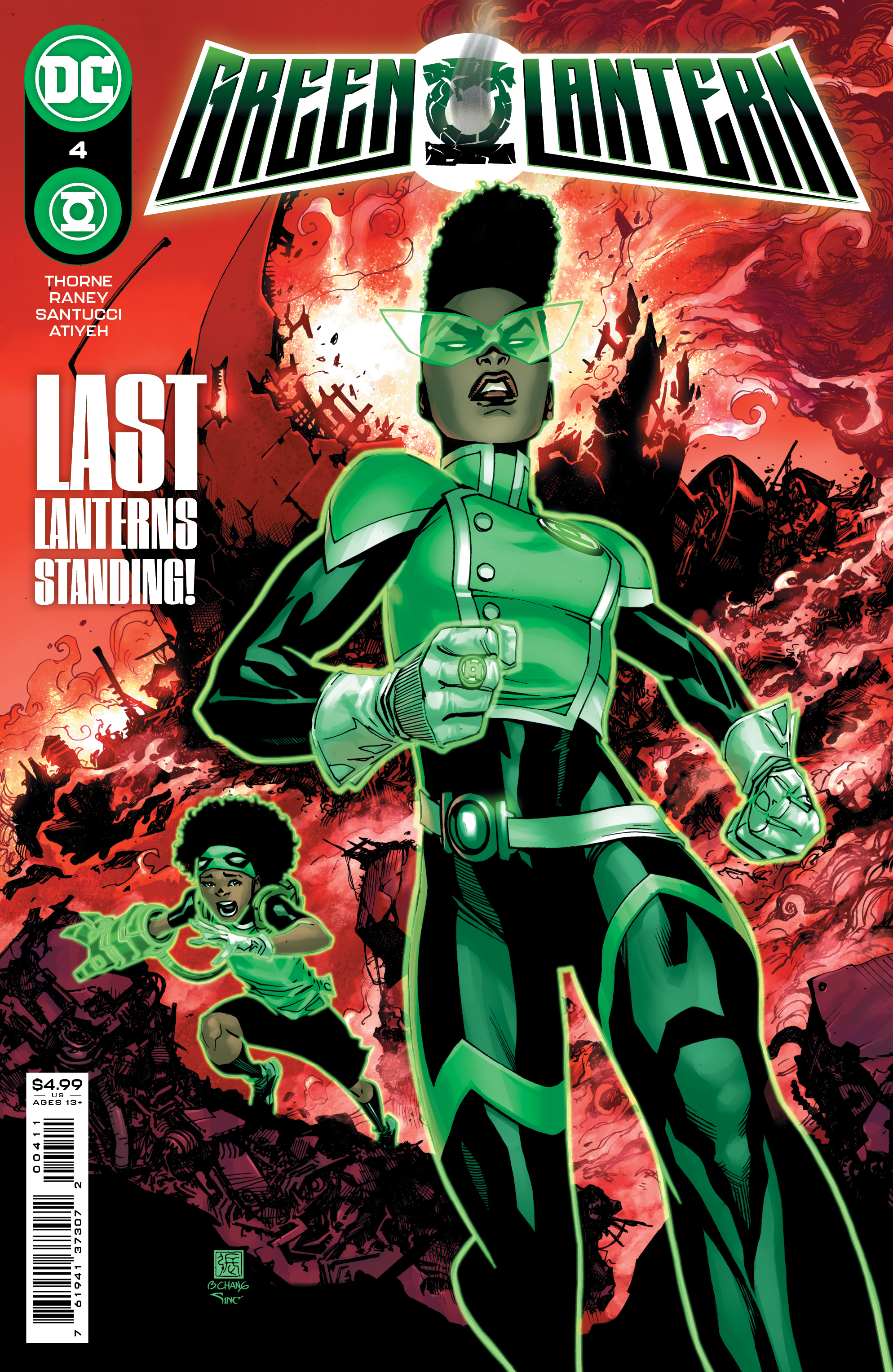 Green Lantern #4 Cover A Bernard Chang (2021)