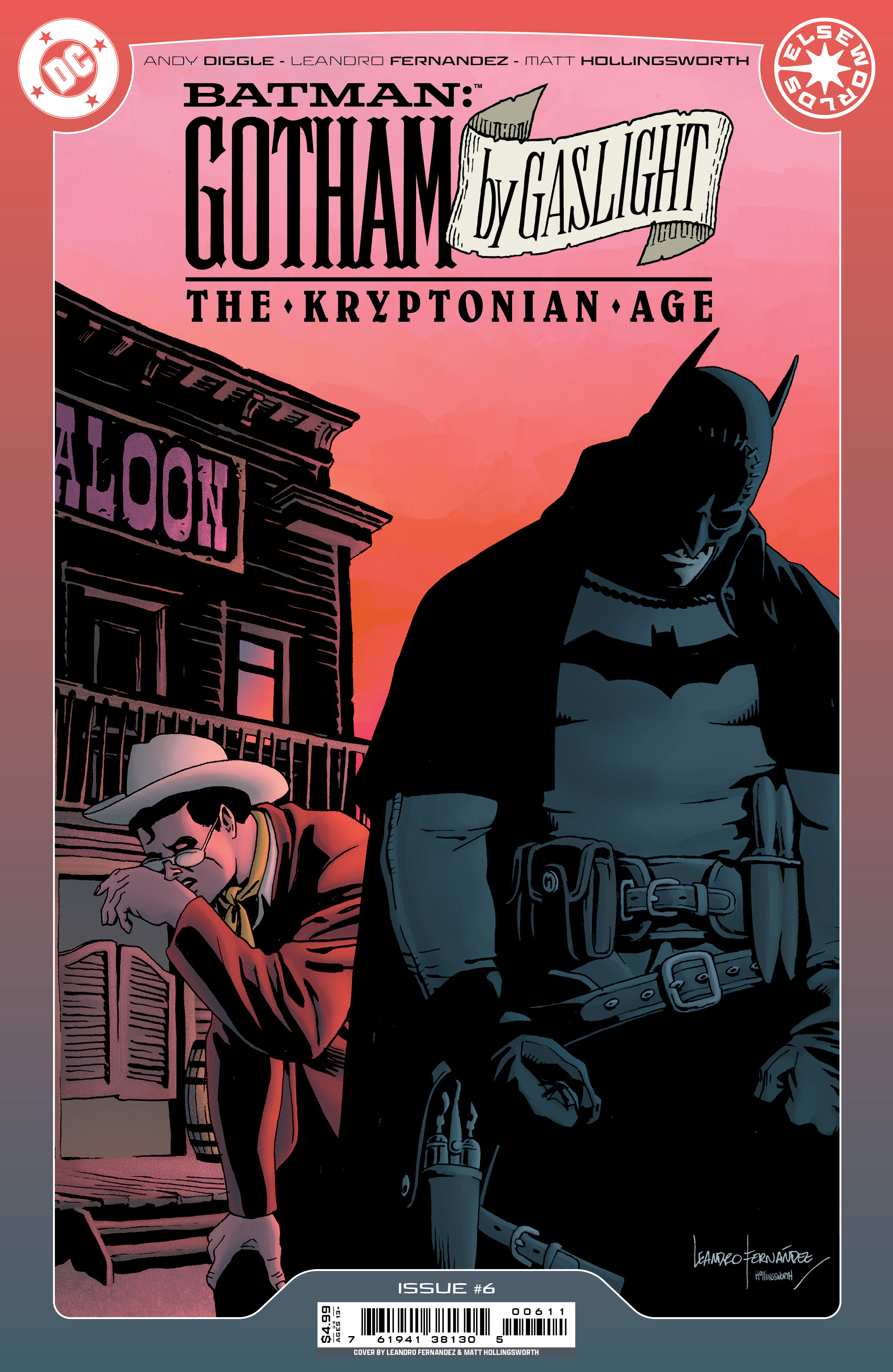 Batman Gotham by Gaslight: The Kryptonian Age #6 Cover A Leandro Fernandez (Of 6)