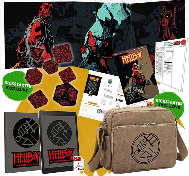 Hellboy RPG Team Leader Kit