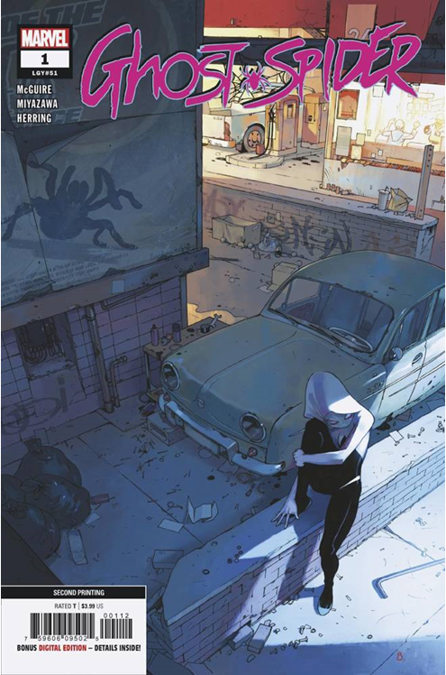 Ghost-Spider #1 2nd Printing Bengal Variant