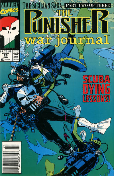 The Punisher War Journal #26 [Newsstand] - Vg/Fn 5.0