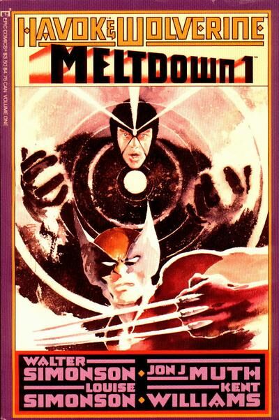 Havok & Wolverine: Meltdown Limited Series Bundle Issues 1-4