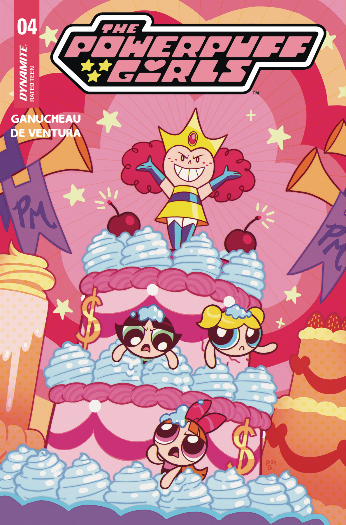 Powerpuff Girls #4 Cover A Ganucheau