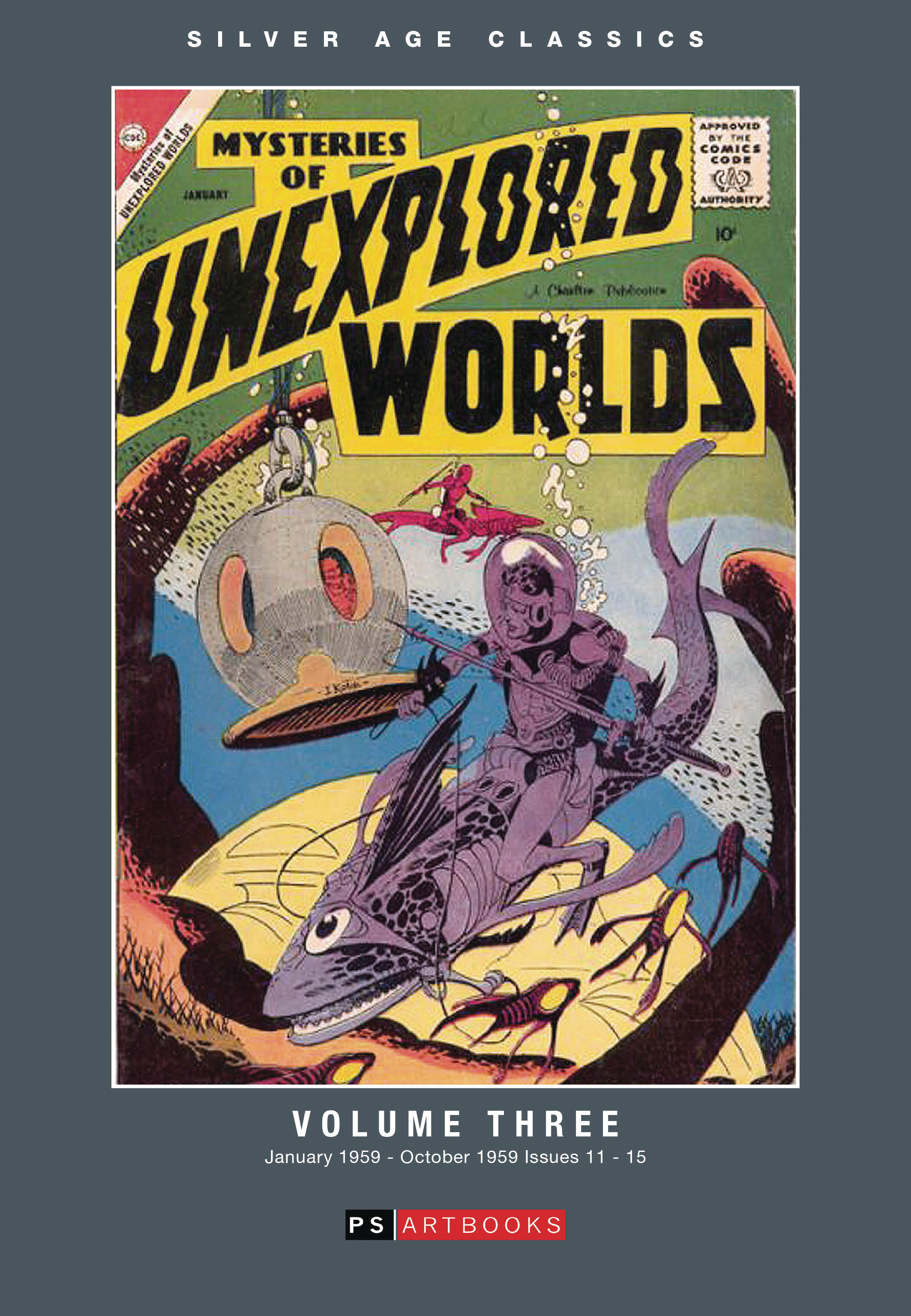 Silver Age Classics Mysteries Unexplored Worlds Hardcover Volume 3