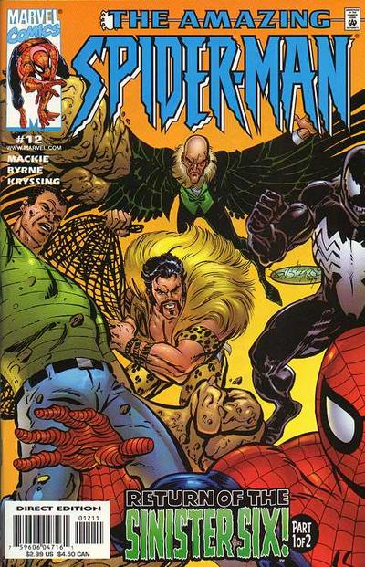 The Amazing Spider-Man #12 [Direct Edition](1999)-Near Mint (9.2 - 9.8)