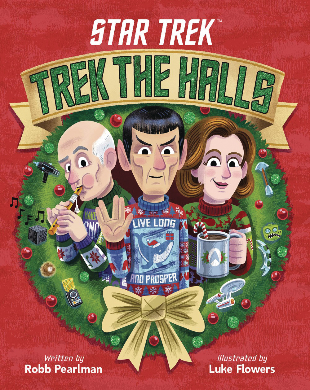 Star Trek Trek The Halls Hardcover