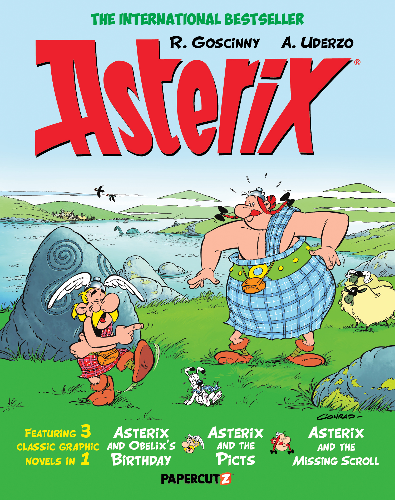 Asterix Omnibus Papercutz Edition Graphic Novel Volume 12