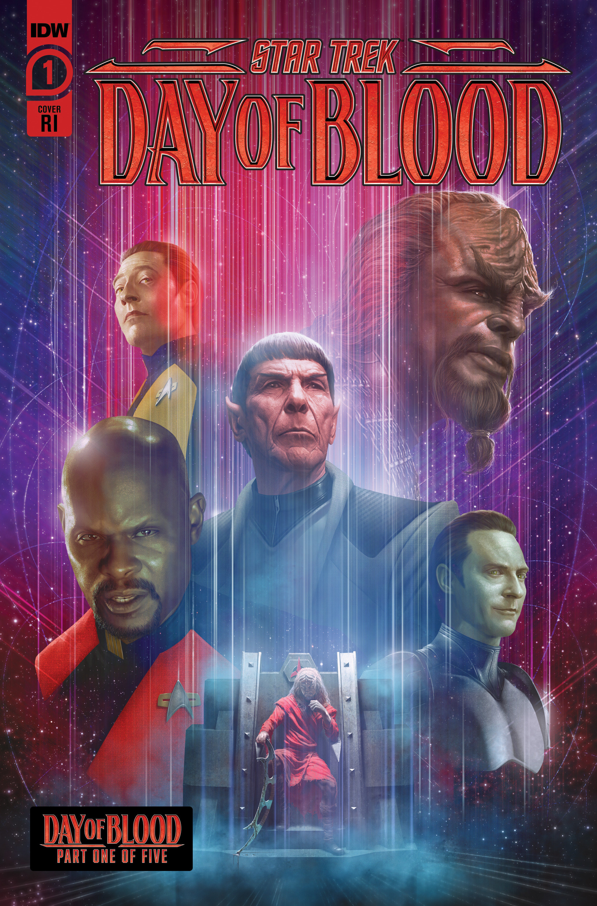 Star Trek: Day of Blood #1 Cover F 1 for 25 Incentive Rahzzah