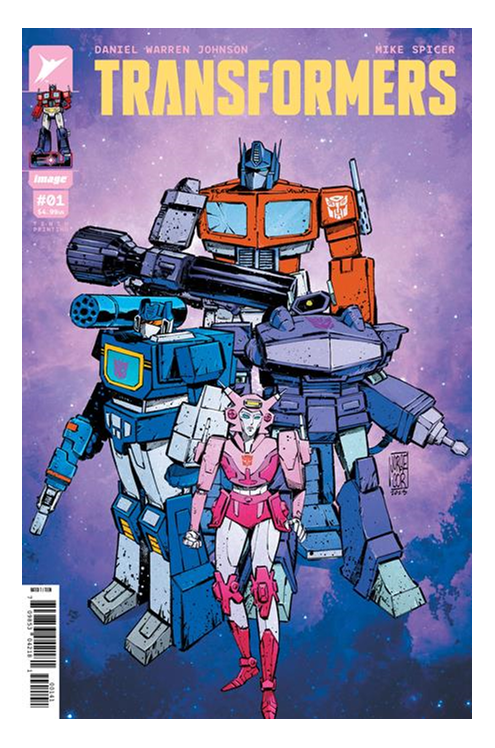 Transformers #1 Tenth Printing Cover D Jorge Corona & Mike Spicer Variant