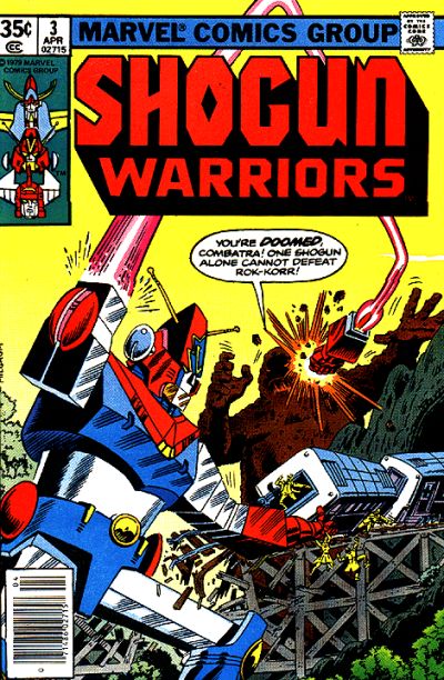 Shogun Warriors #3 (1976)-Fine (5.5 – 7)