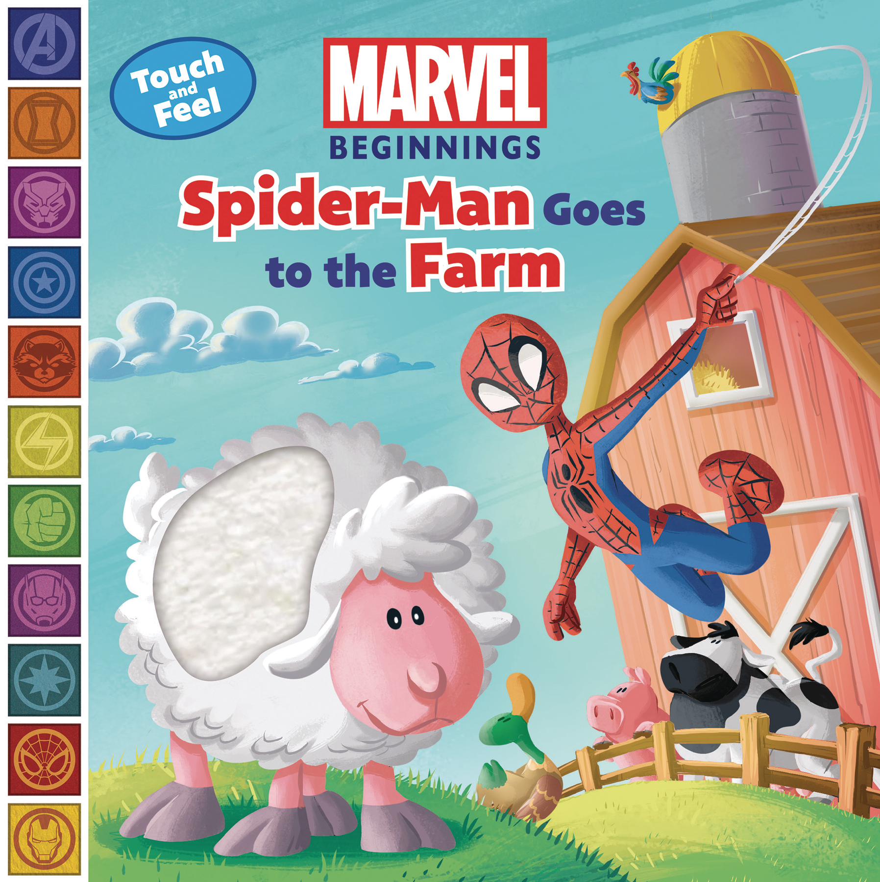 Marvel Beginnings Spider-Man Goes to the Farm Hardcover