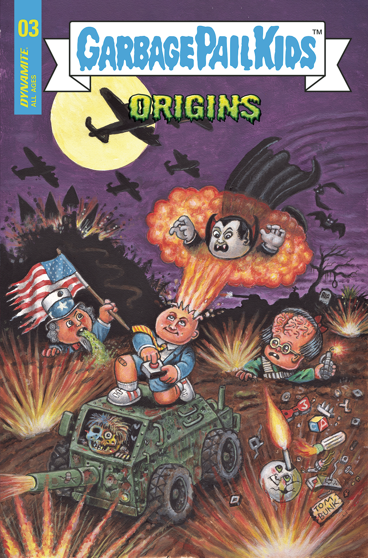 Garbage Pail Kids Origins #3 Cover A Bunk