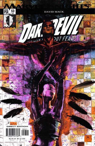 Daredevil #53 [Direct Edition]-Fine (5.5 – 7)