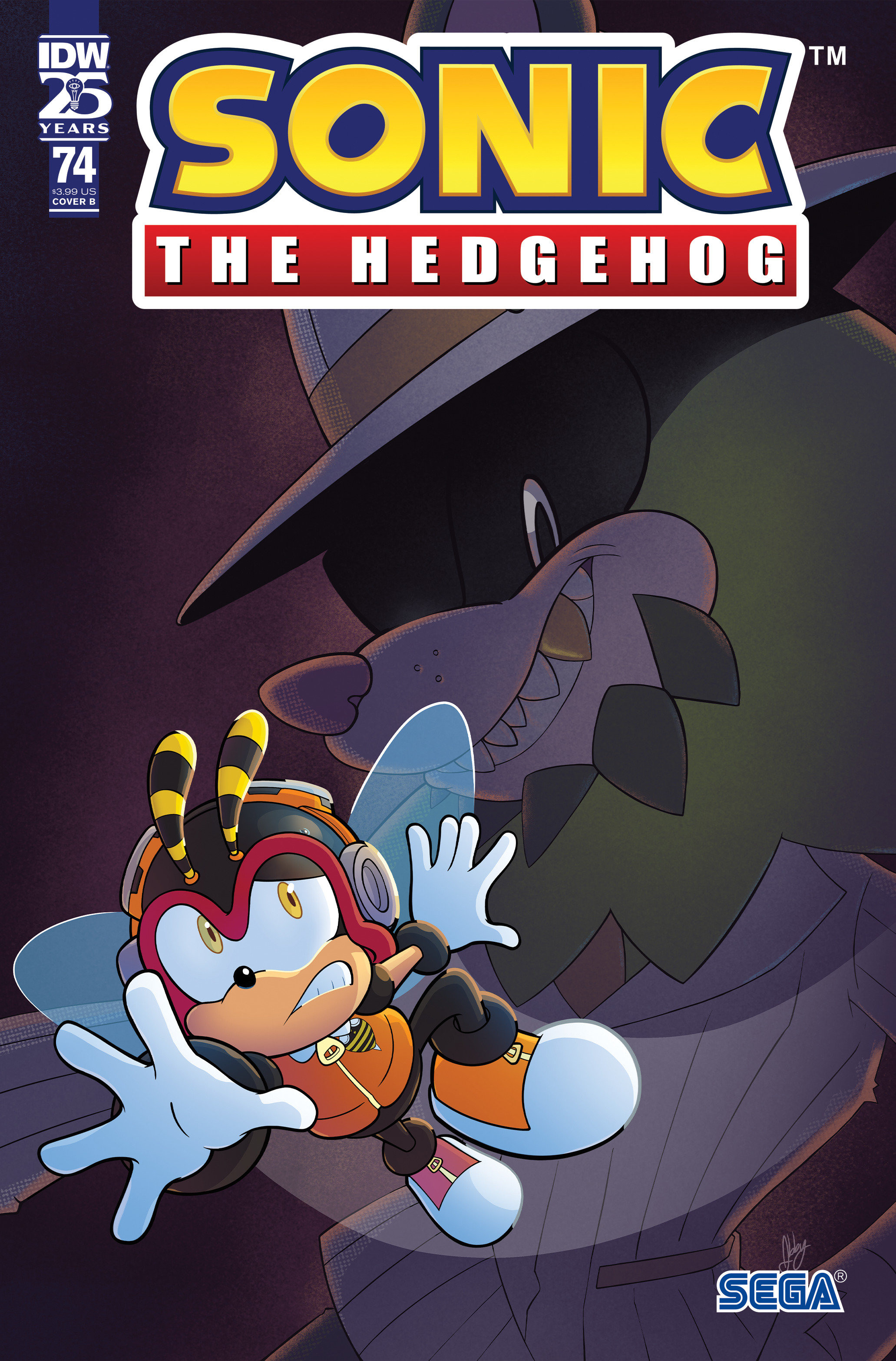 Sonic the Hedgehog #74 Cover B Bulmer