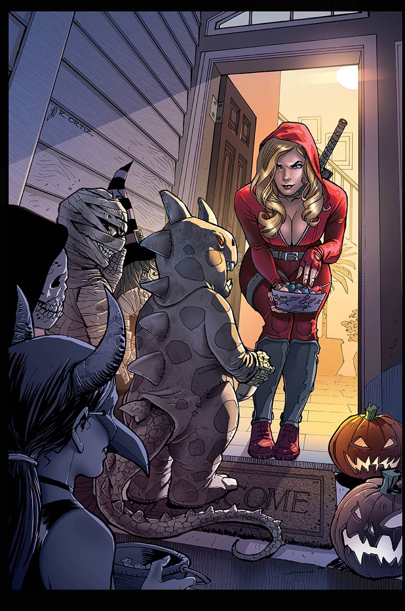 Grimm Fairy Tales Halloween Special 2016 #8 A Cover Ortiz