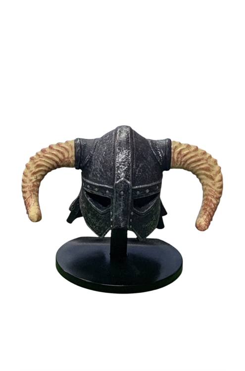 Skyrim Iron Helmet Statuette Pre-Owned