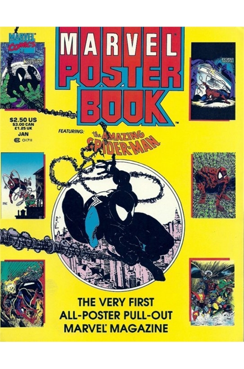 Marvel Poster Book (1991) One-Shot - Fn/Vf 7.0 [Stock Image]