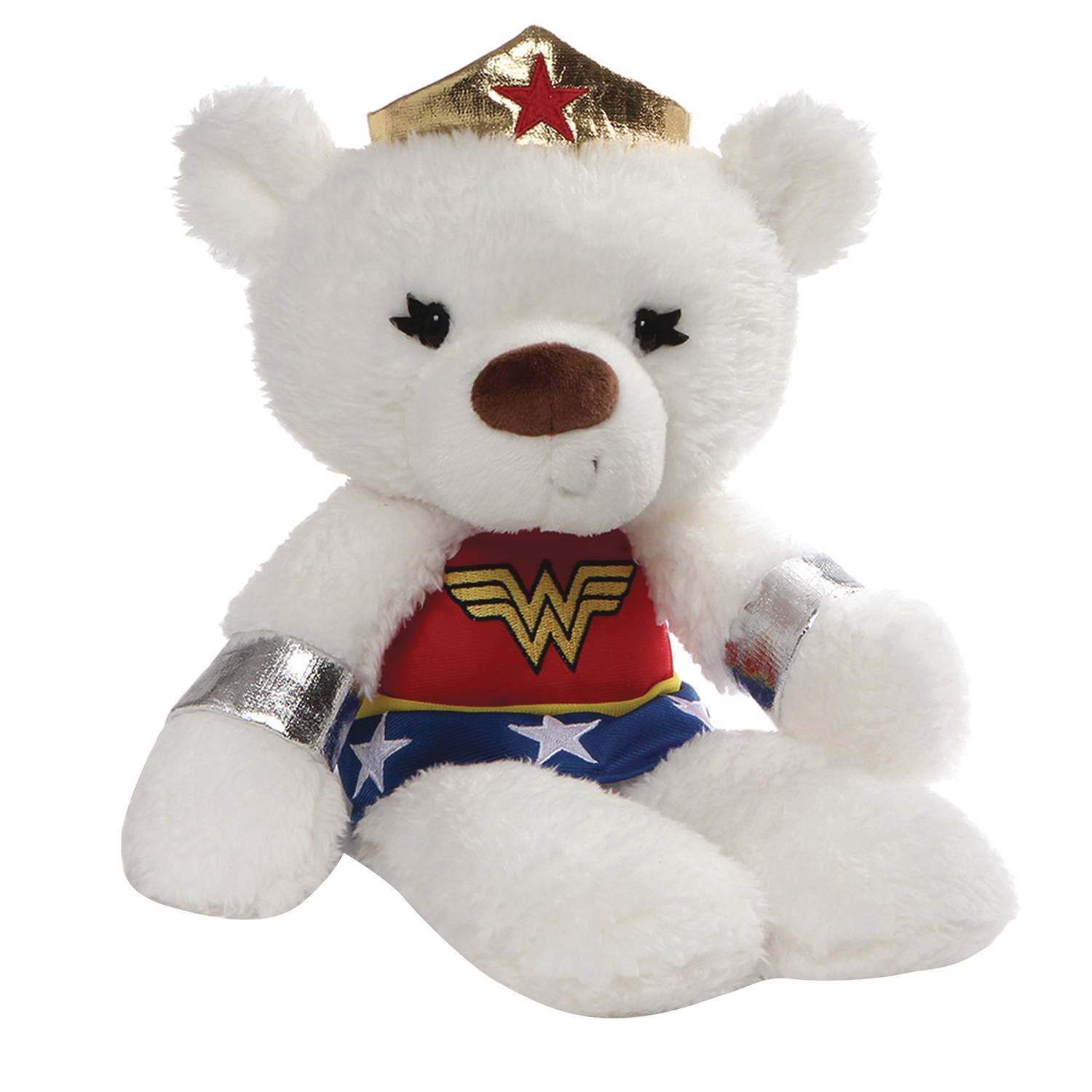 Gund DC Fuzzy Bear Wonder Woman 14 Inch Plush