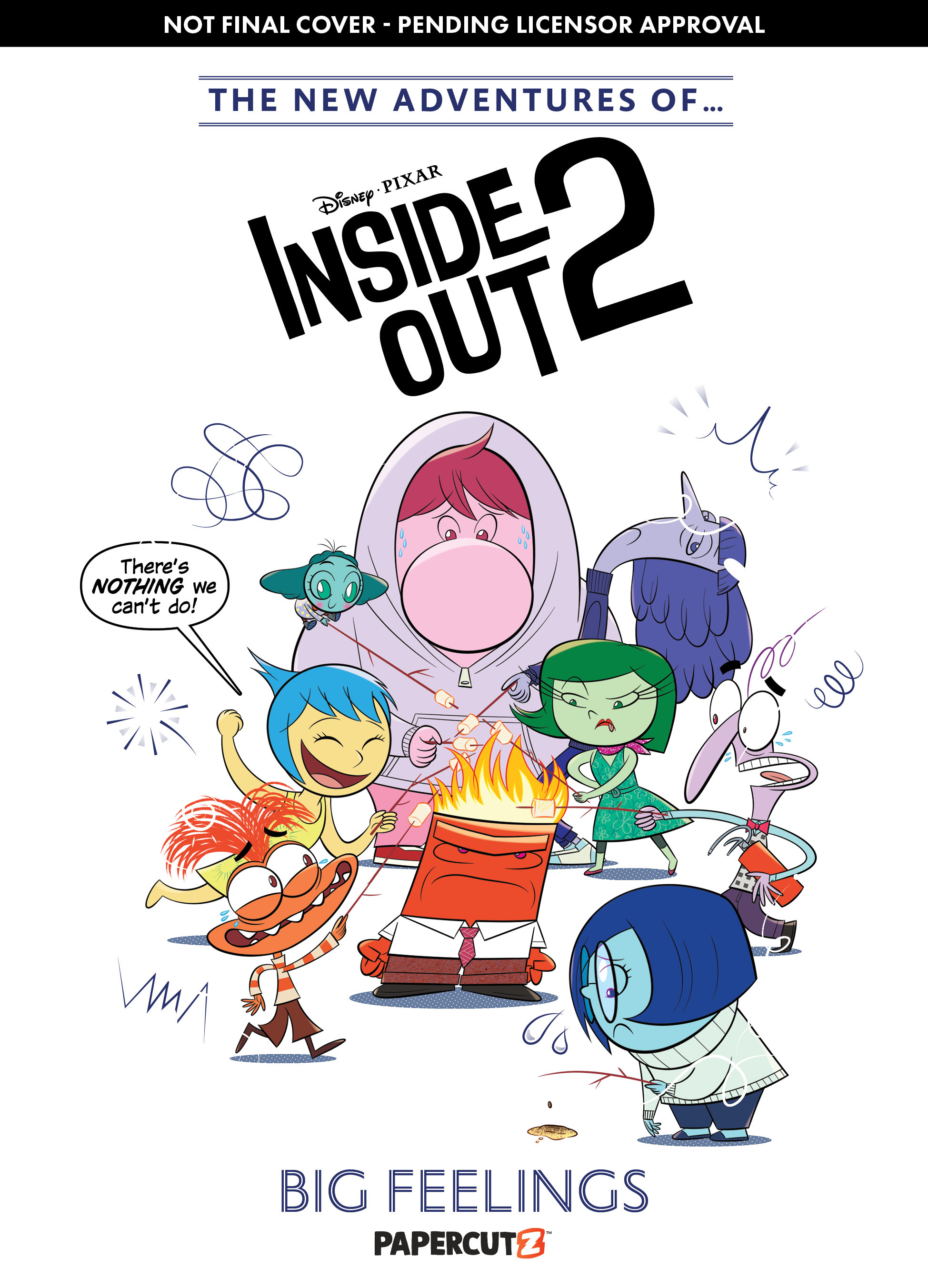 New Adventures of Disney & Pixar Inside Out 2 Graphic Novel Volume 1 Big Feelings