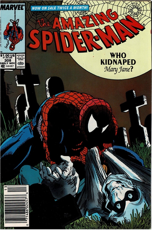 The Amazing Spider-Man #308 [Newsstand] - Fn/Vf