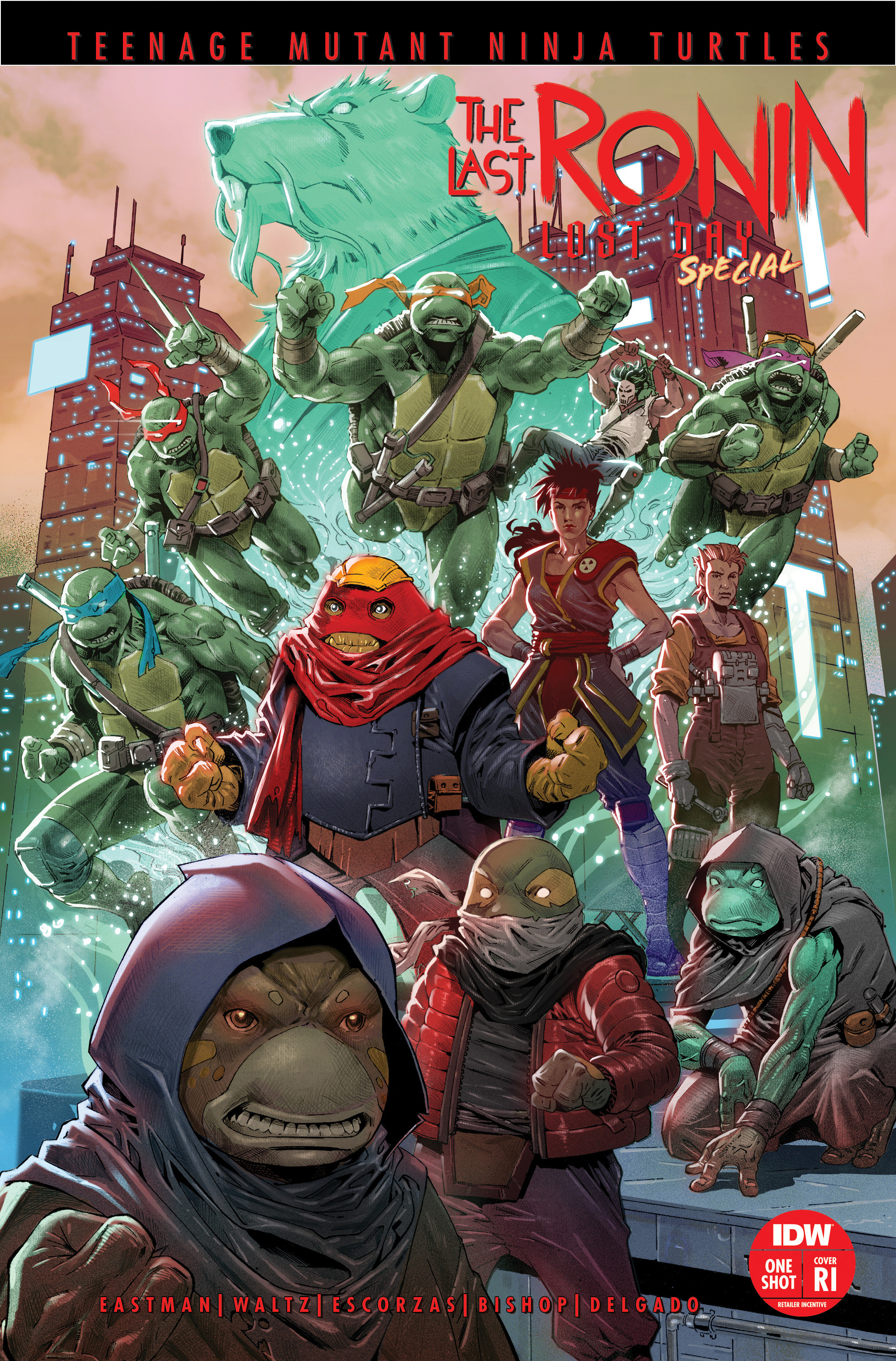Teenage Mutant Ninja Turtles Last Ronin Lost Day Special Cover D 1 for 25 Incentive Escorzas