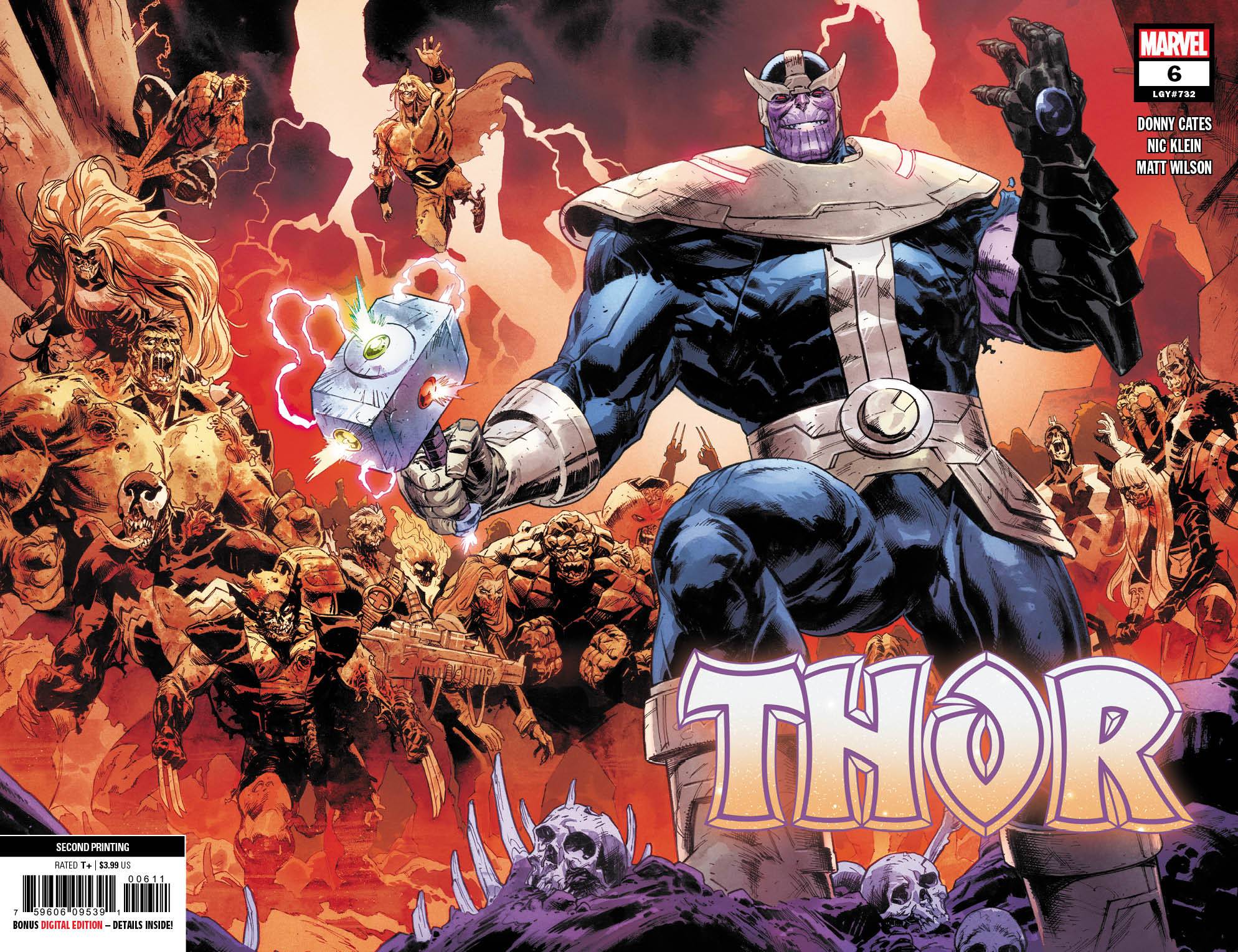 Thor #6 Second Printing Variant 