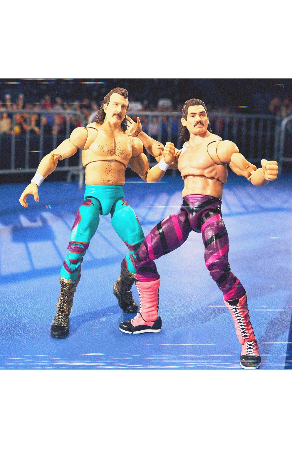 Wwe Action Figure Ultimate Edition Coliseum Collection Jake “The Snake” Roberts & “Ravishing” Rick R