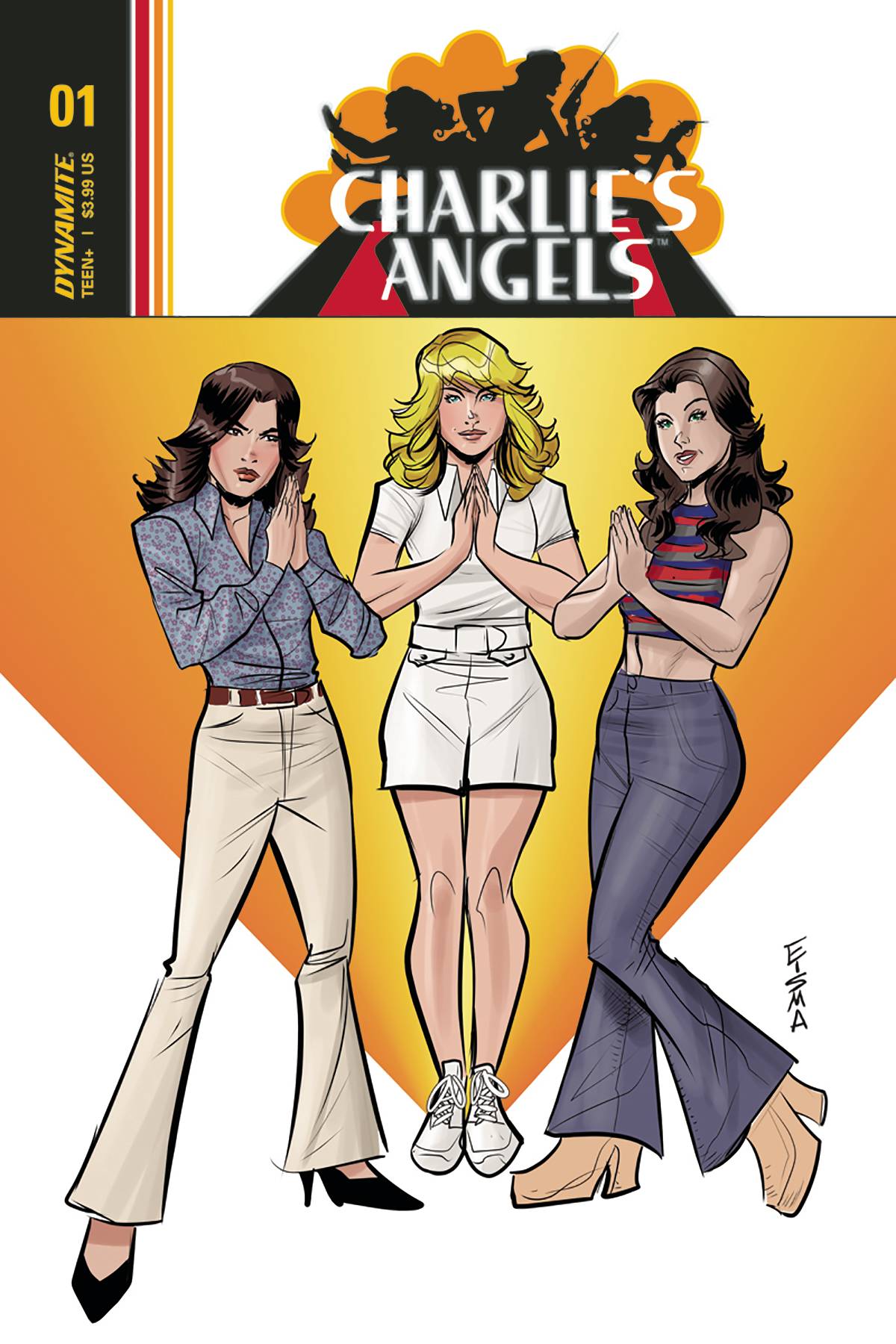 Charlies Angels #1 Cover C Eisma Character Design