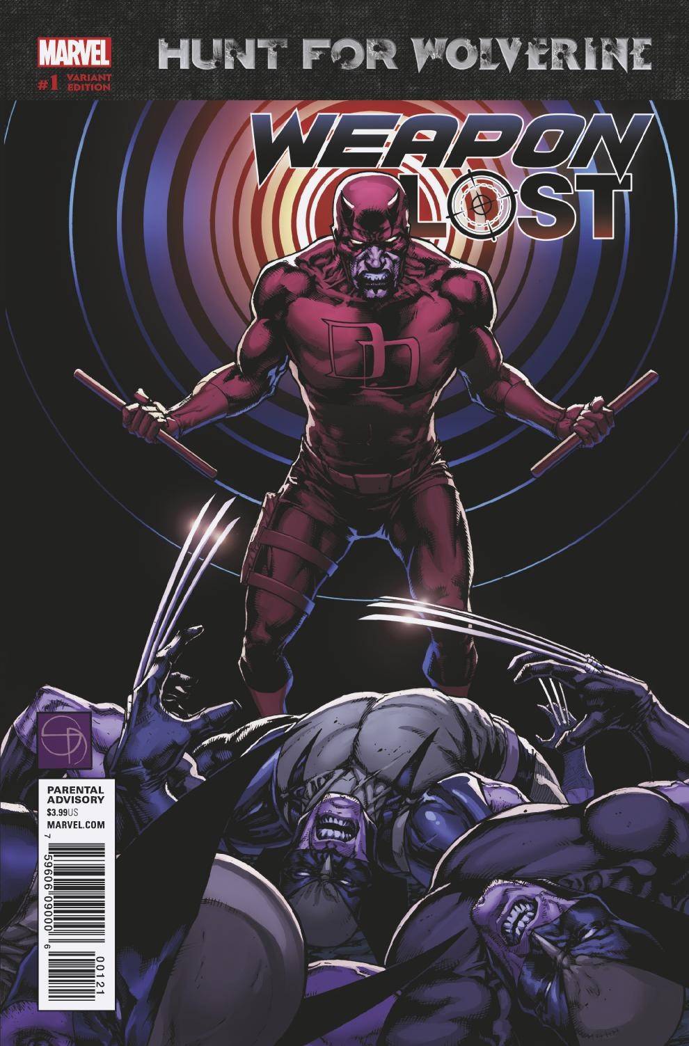 Hunt for Wolverine Weapon Lost #1 Davis Variant (Of 4)