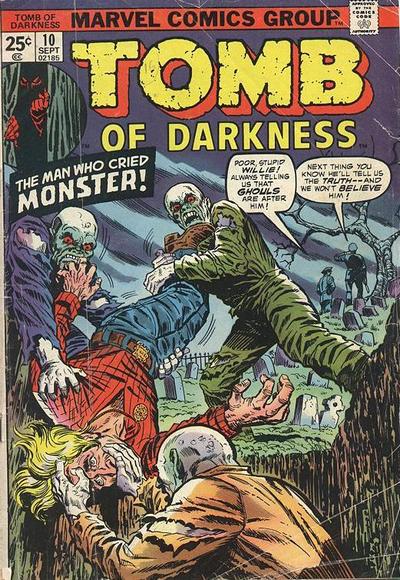 Tomb of Darkness #10 - Vg-