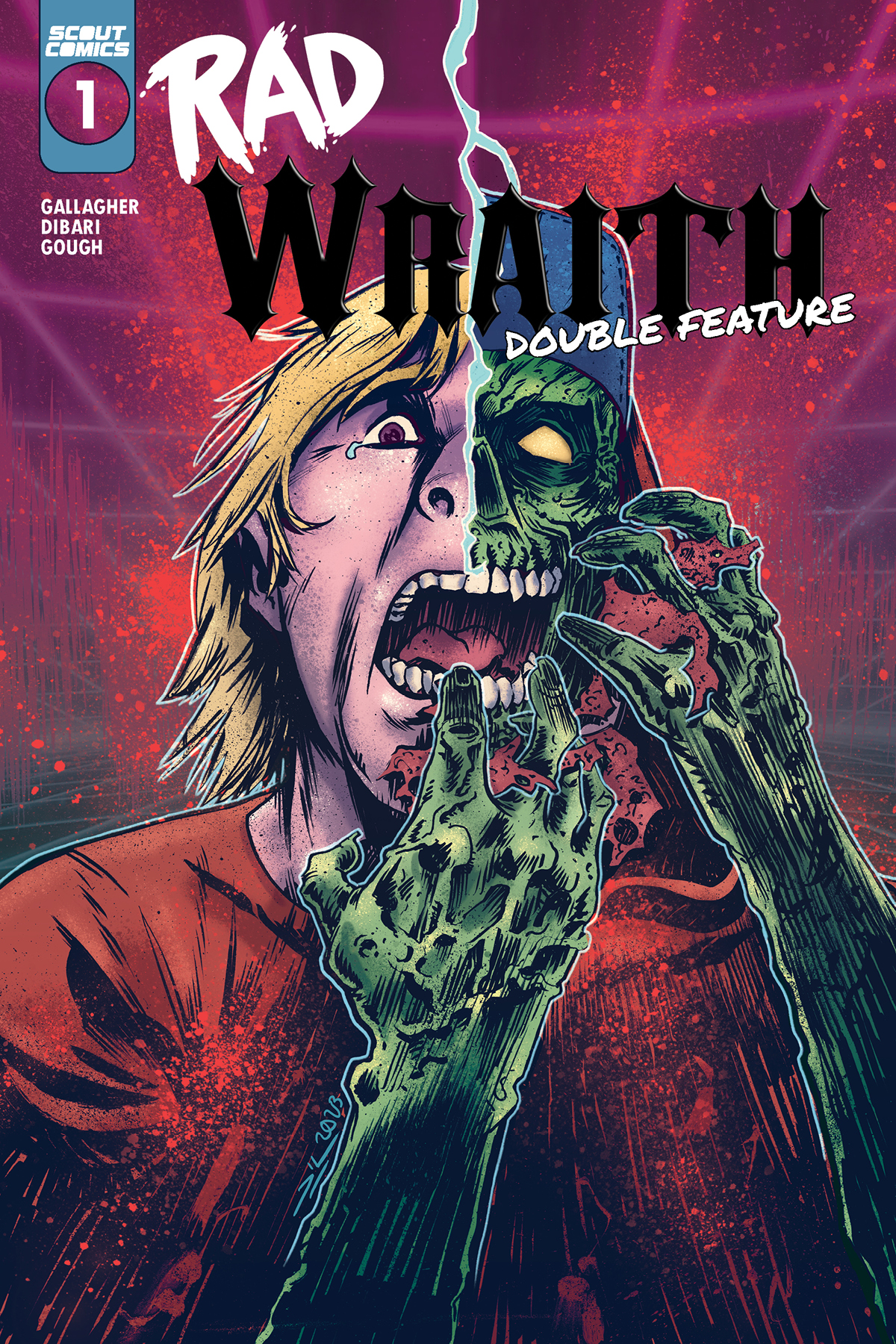 Rad Wraith Double Feature #1 Cover B Rich Woodall