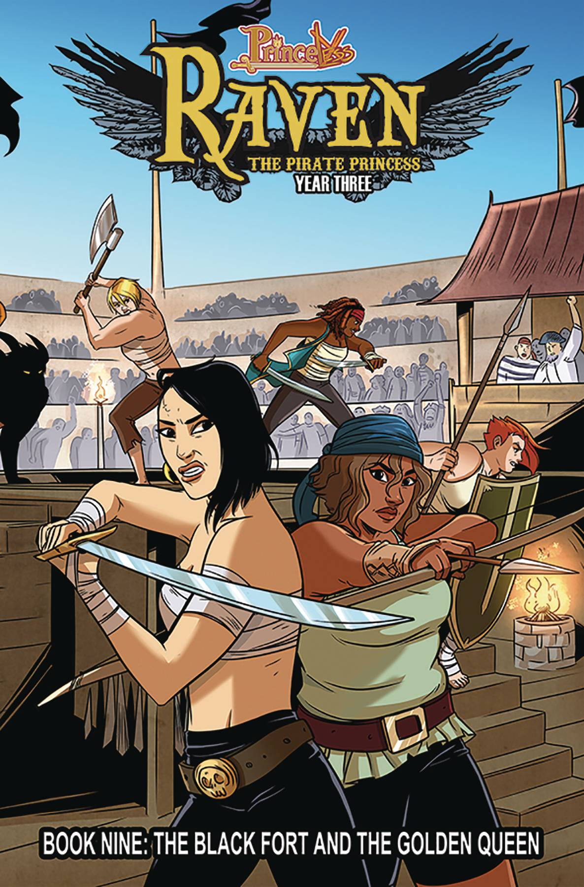 Princeless Raven Pirate Princess Graphic Novel Volume 9 Black Fort