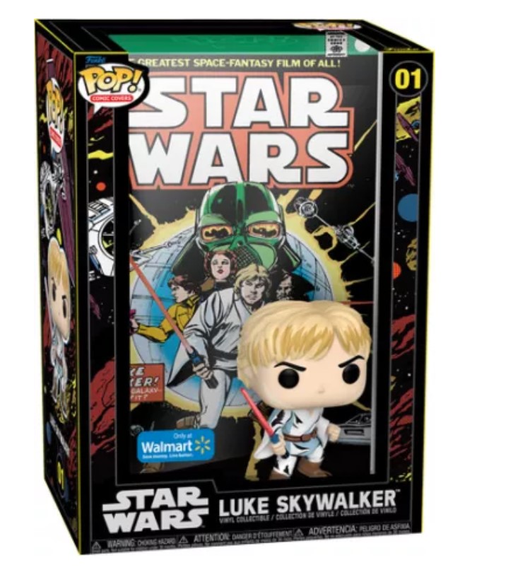 Pop 01 Luke Skywalker Comic Cover Walmart Exclusive