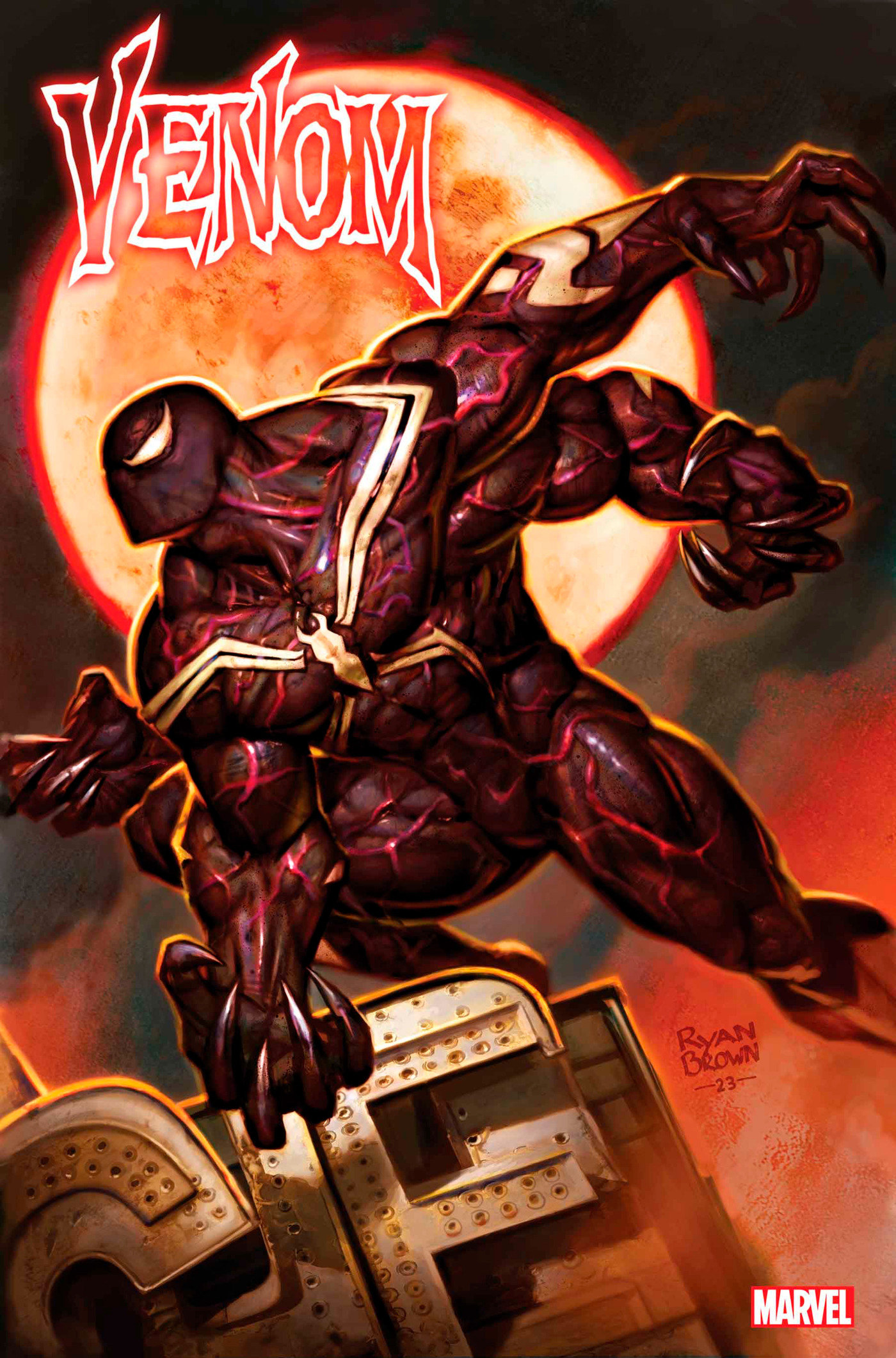 Venom #23 Ryan Brown 1 for 25 Incentive Variant