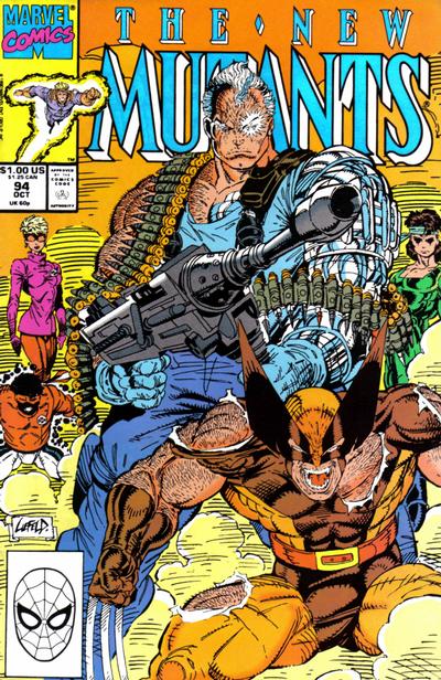 The New Mutants #94 - Nm 9.4  Signed By Rob Liefeld (No Coa)