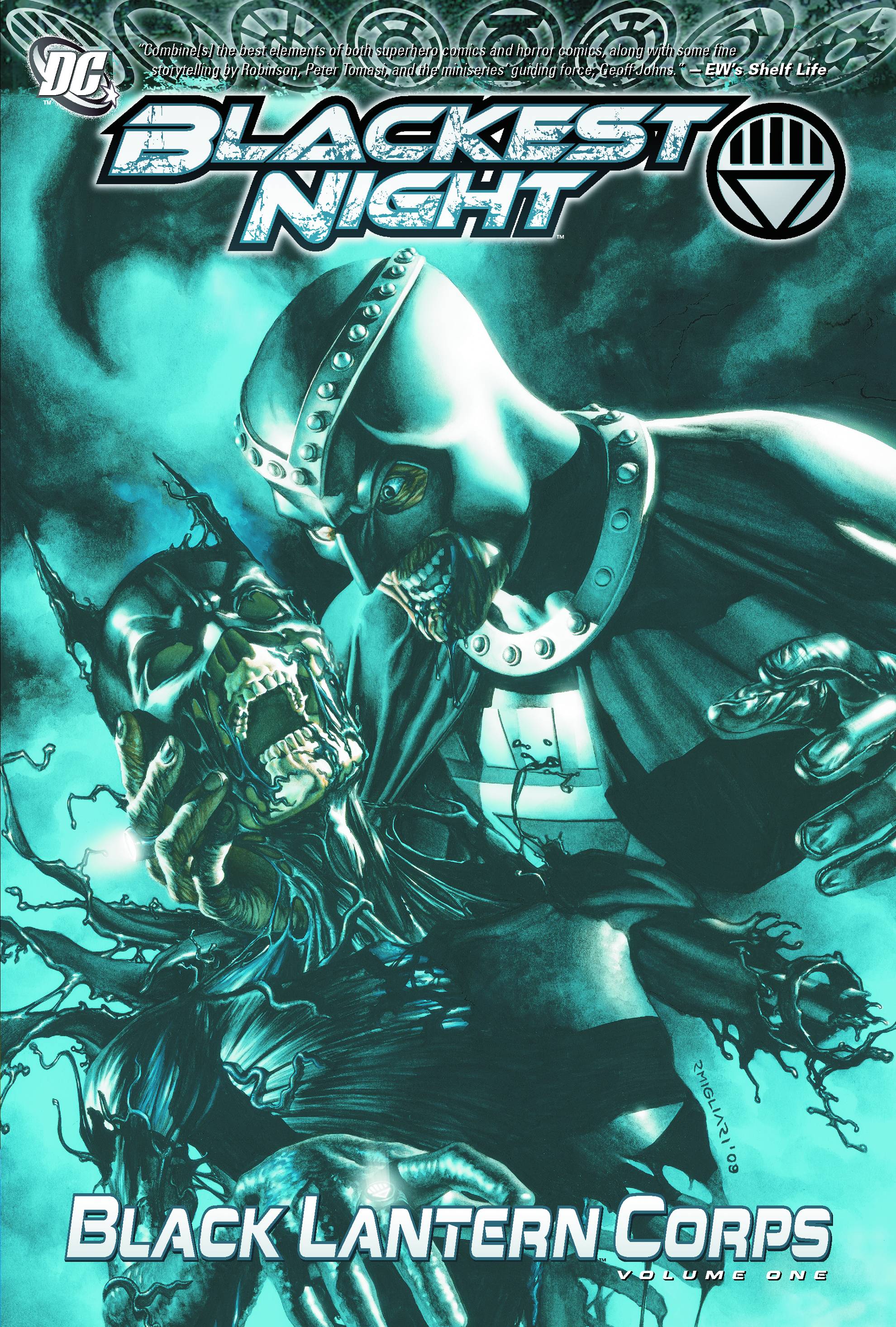 Blackest Night Black Lantern Corps Graphic Novel Volume 1