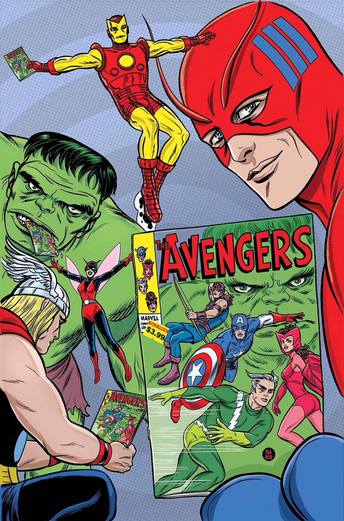 Avengers #4.1 Allred Variant (2017)