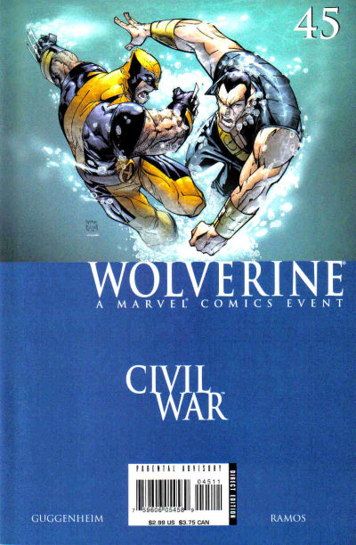 Wolverine #45 [Direct Edition]-Fine (5.5 – 7)