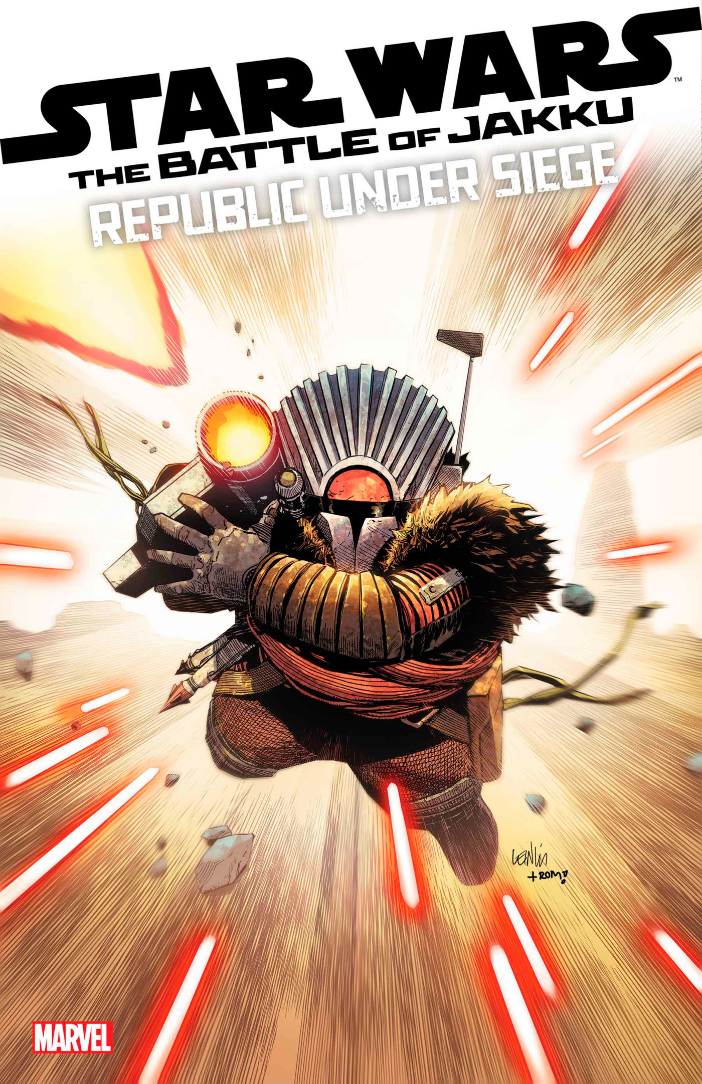 Star Wars: The Battle of Jakku #7 Republic Under Siege Leinil Yu Variant