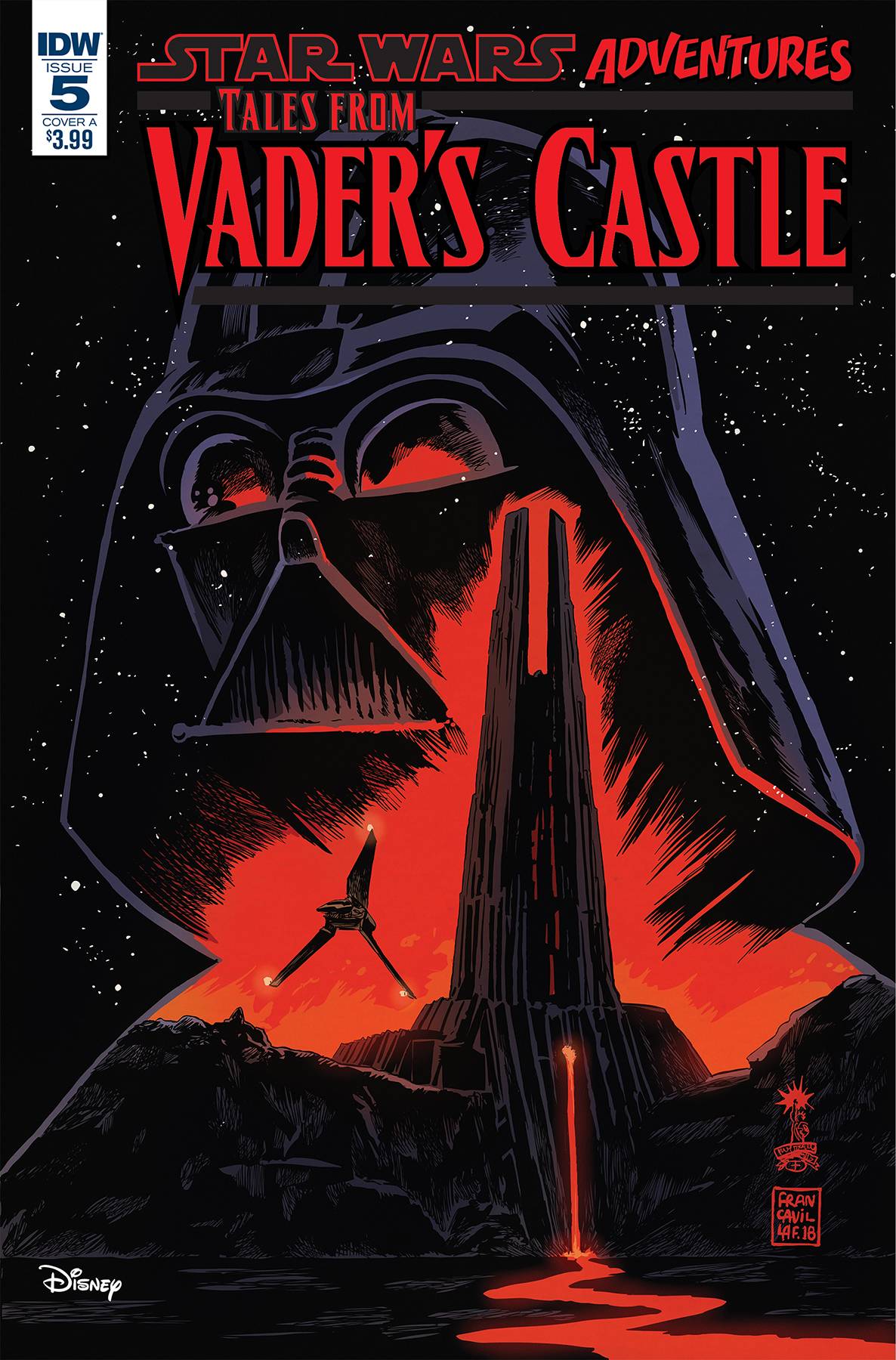 Star Wars Tales From Vaders Castle #5 Cover A Francavilla (Of 5)