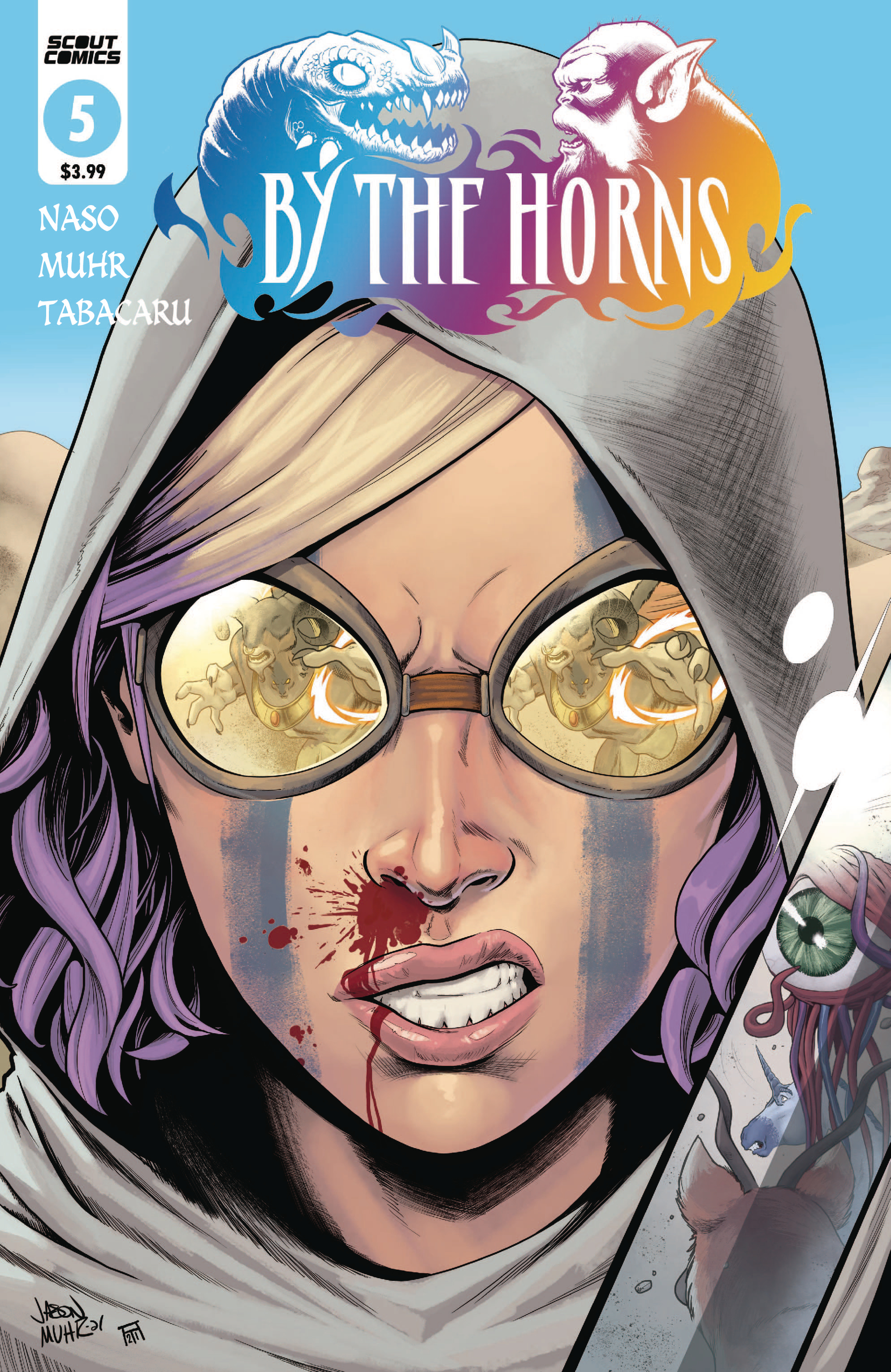 By The Horns #5 Cover A Muhr (Mature) (Of 7)
