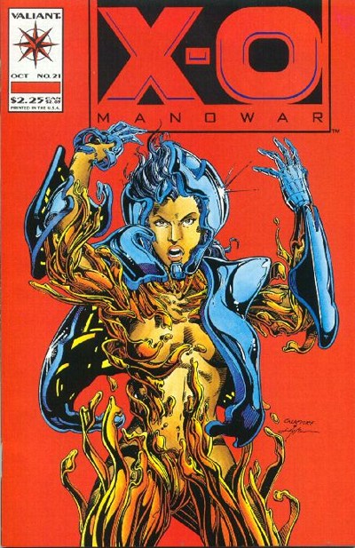 X-O Manowar #21-Near Mint (9.2 - 9.8)