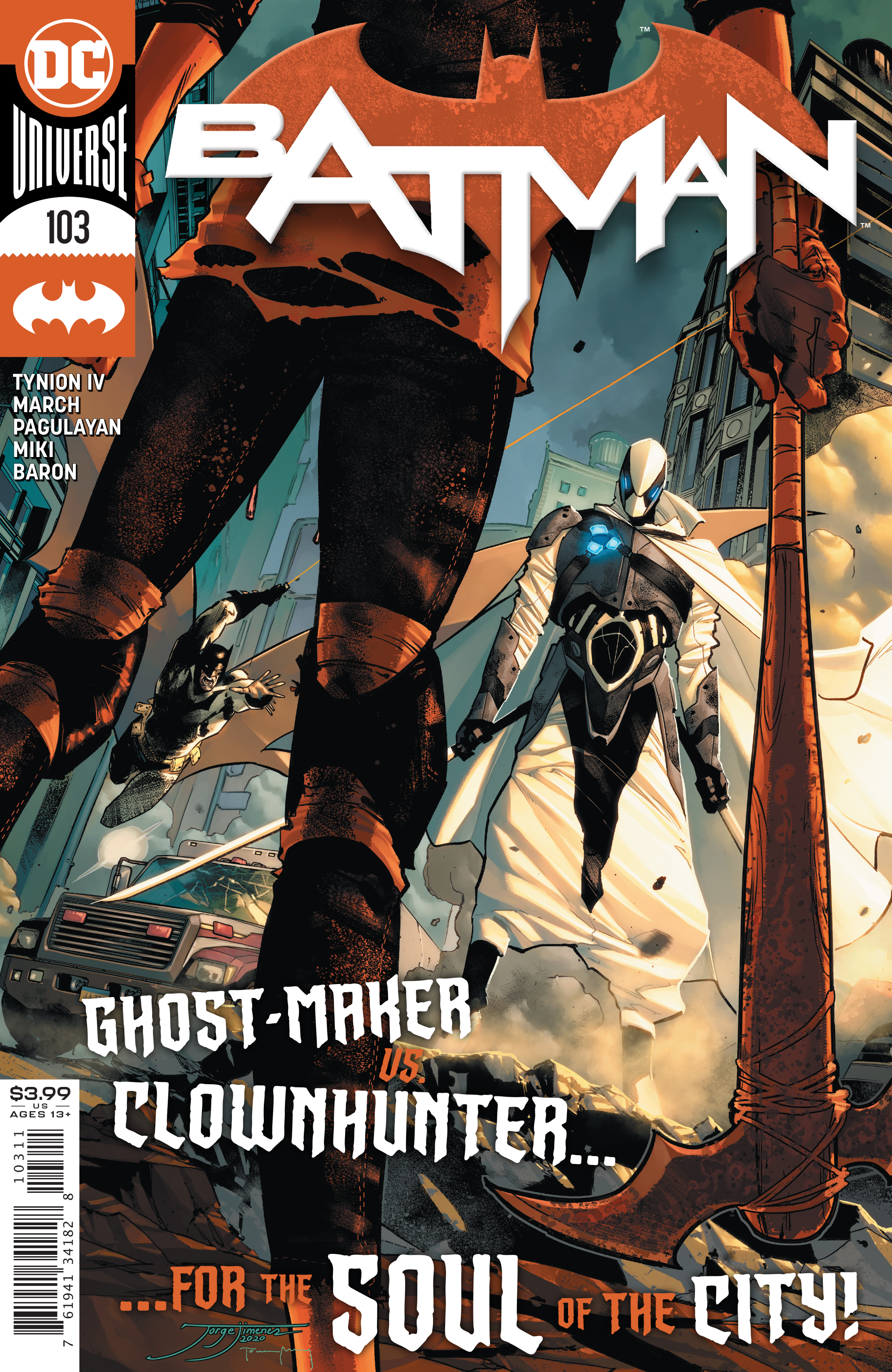 Batman #103 Cover A Jorge Jimenez (2016)