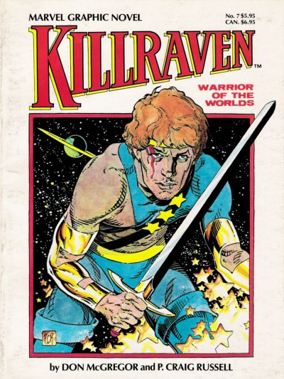 Marvel Graphic Novel 7 Killraven, Warrior of The Worlds