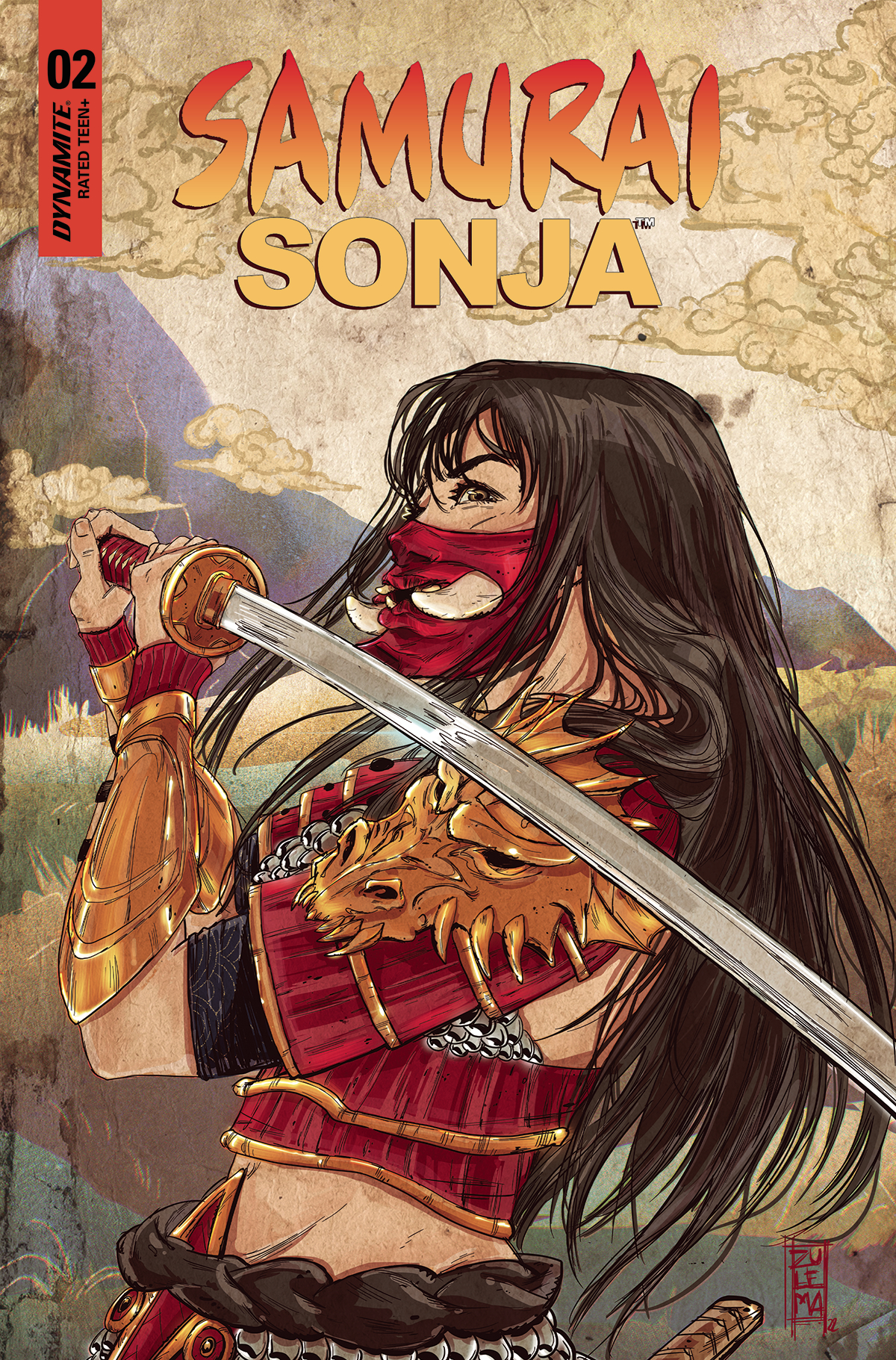 Samurai Sonja #2 Cover D Lavina