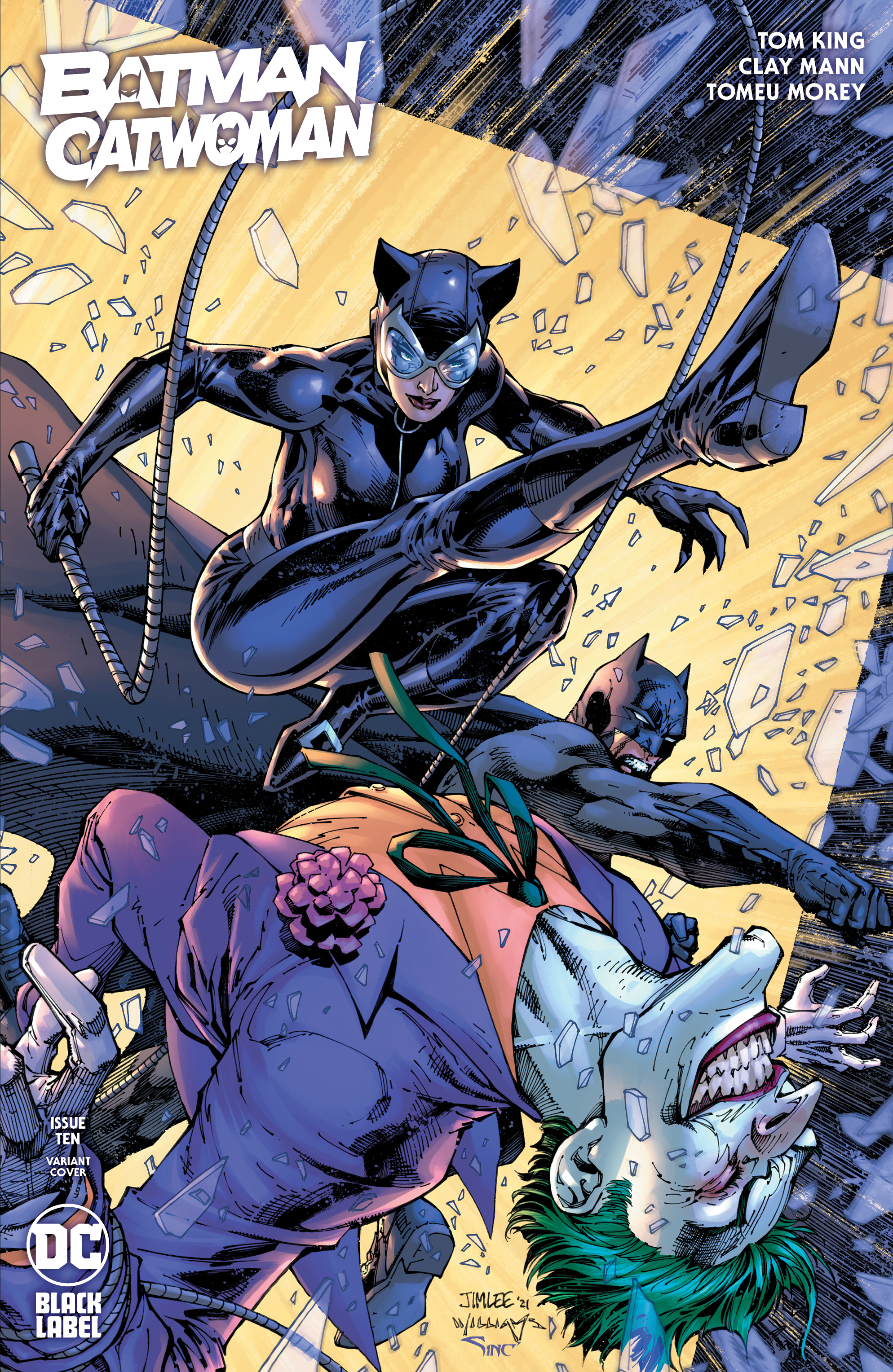 Batman Catwoman #10 (Of 12) Cover B Jim Lee & Scott Williams Variant (Mature)
