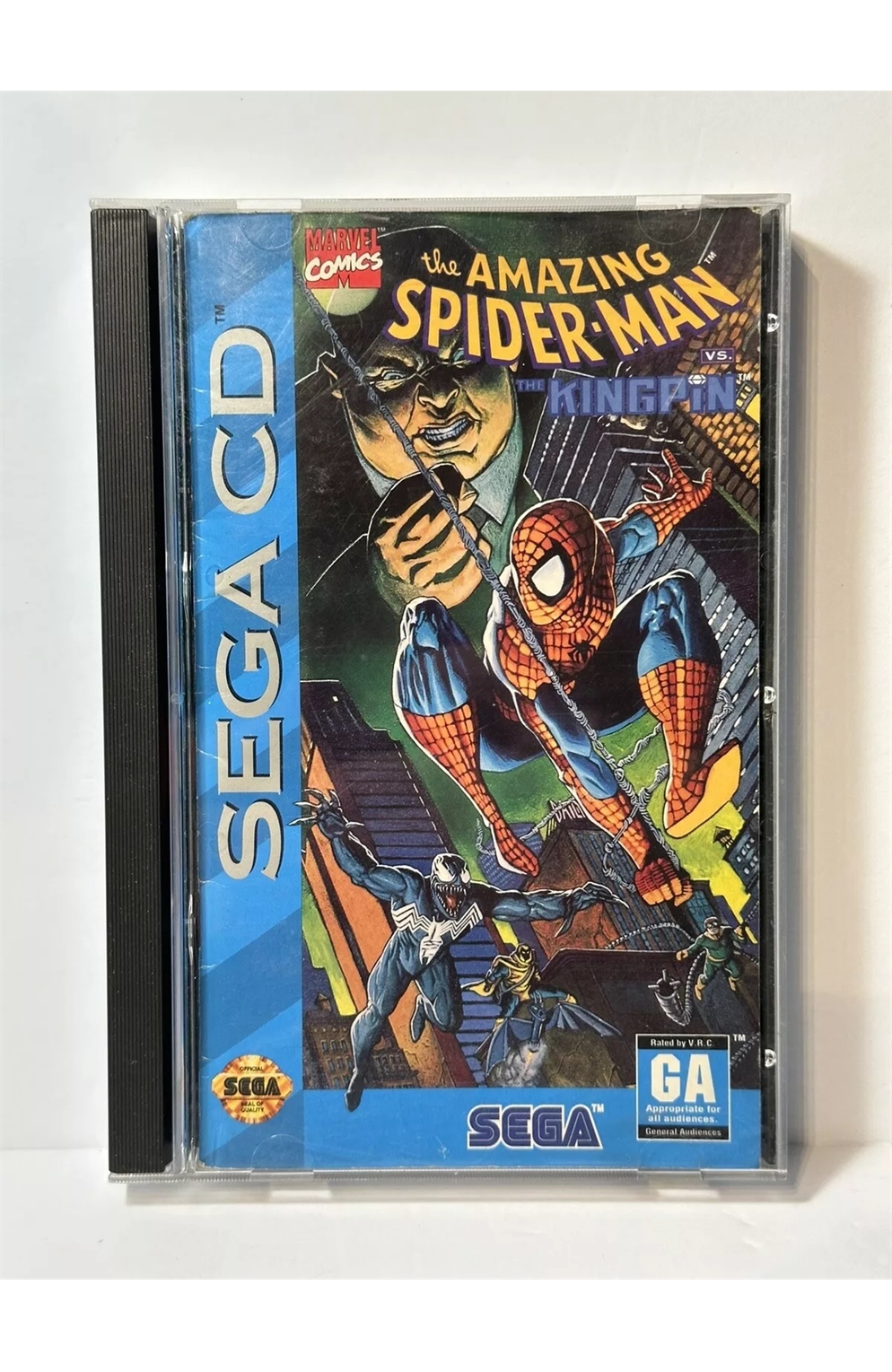 Sega Cd The Amazing Spider-Man Vs The Kingpin