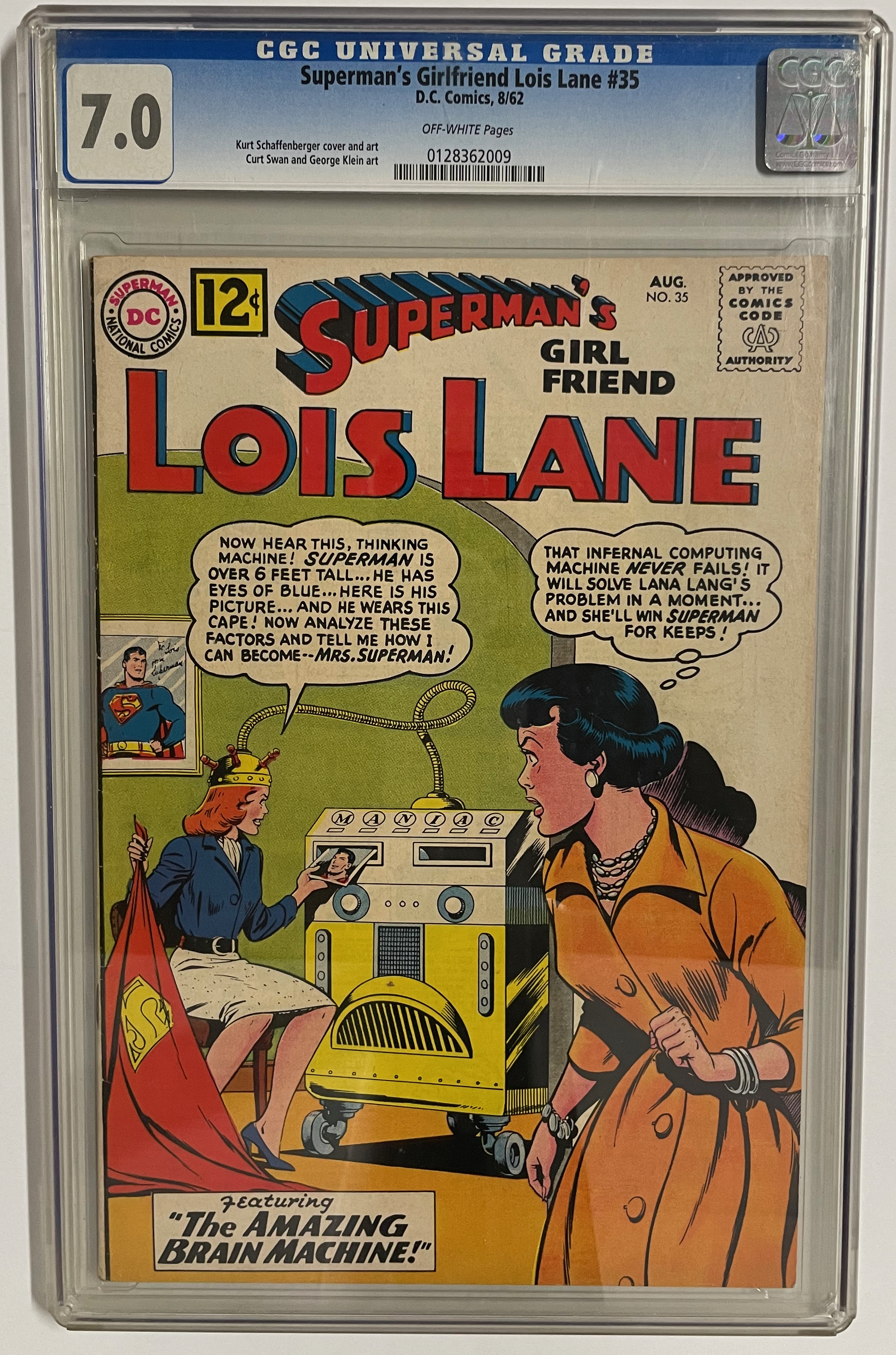 Superman's Girlfriend Lois Lane #35 CGC 7.0